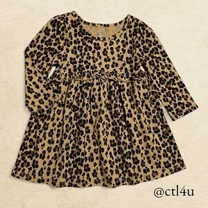 GAP babyGAP Leapord Print Dress 2 Years